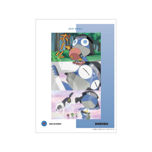 Sgt. Keroro: Dororo Scene A3 Matte-Finish Poster