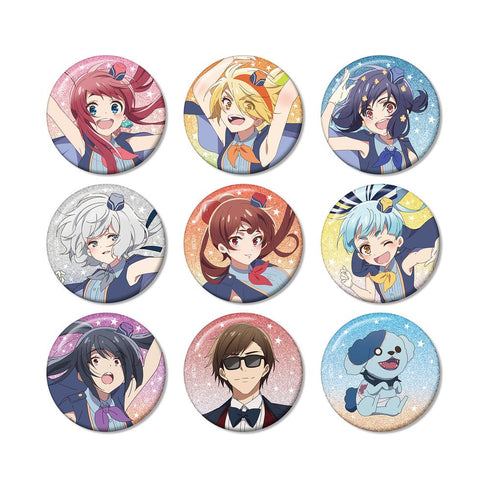 『ゾンビランドサガ ゆめぎんがパラダイス』トレーディンググリッター缶バッジ(単位/BOX)