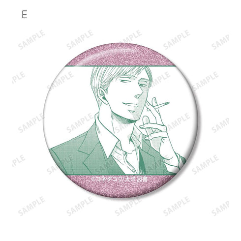 『囀る鳥は羽ばたかない』トレーディング原作コマグリッター缶バッジ(単位/BOX)