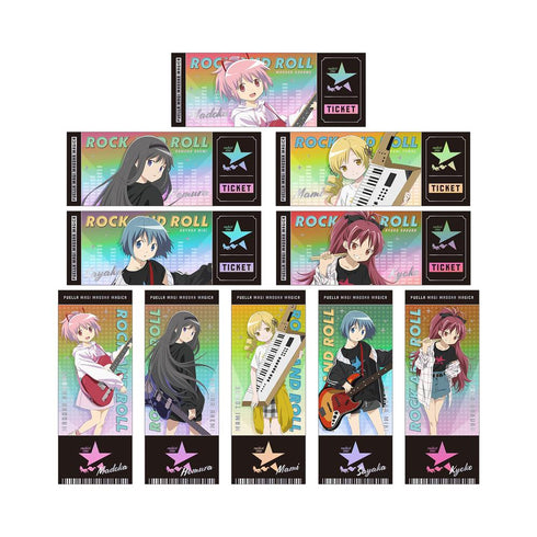 『魔法少女まどか☆マギカ』rockin'starコラボ 描き下ろし 第2弾 トレーディングホログラムチケット風カード(単位/BOX)