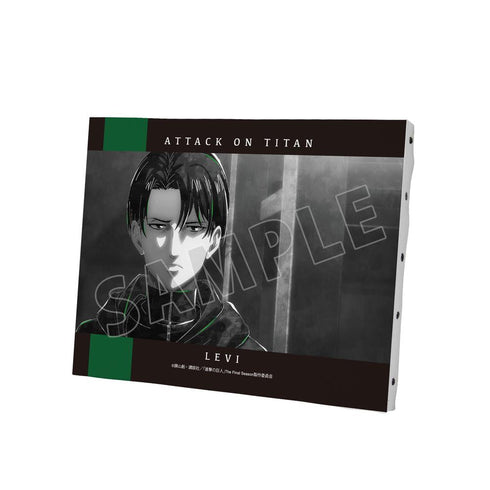 『進撃の巨人』リヴァイ Ani-Art BLACK LABEL 第2弾 F0号キャンバスボード