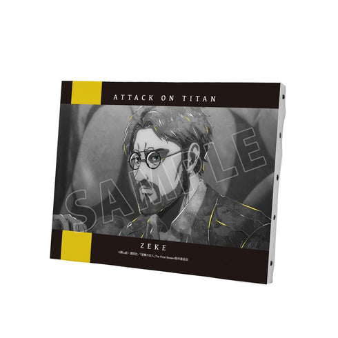 Attack on Titan: Zeke Ani-Art BLACK LABEL Series Vol. 2 F0 Canvas Board