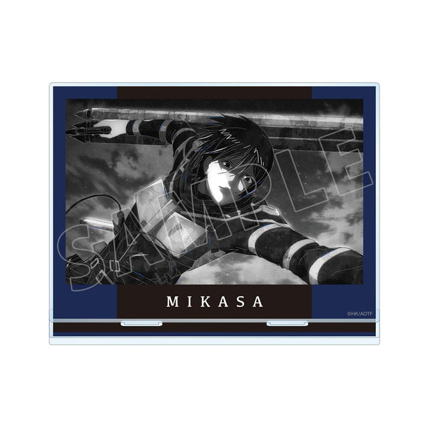 『進撃の巨人』ミカサ Ani-Art BLACK LABEL 第2弾 BIGアクリルスタンド