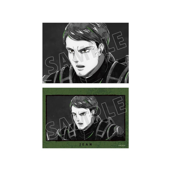 『進撃の巨人』ジャン Ani-Art BLACK LABEL 第2弾 ブロマイド2枚セット