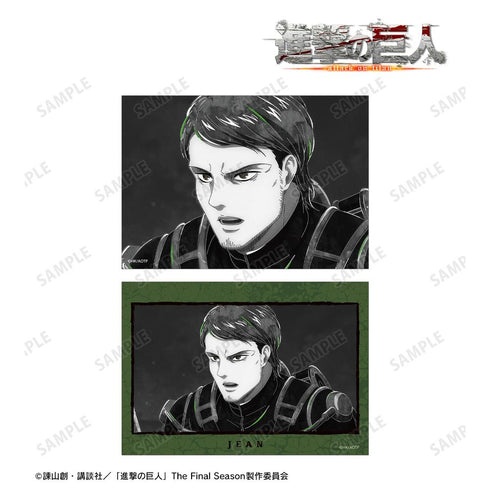 『進撃の巨人』ジャン Ani-Art BLACK LABEL 第2弾 ブロマイド2枚セット
