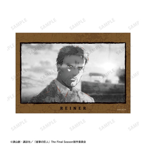 『進撃の巨人』ライナー Ani-Art BLACK LABEL 第2弾 ブロマイド2枚セット