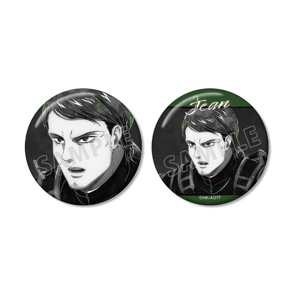 『進撃の巨人』ジャン Ani-Art BLACK LABEL 第2弾 缶バッジ2個セット