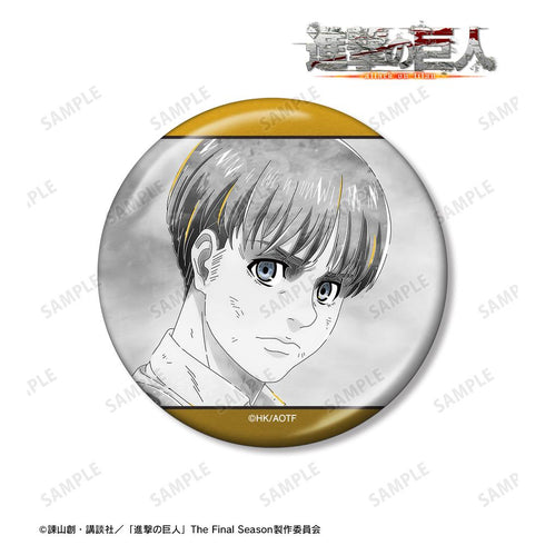 『進撃の巨人』アルミン Ani-Art BLACK LABEL 第2弾 75mmメタリック缶バッジ