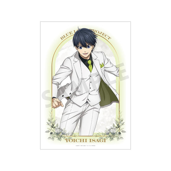 『ブルーロック』描き下ろし 潔 世一 スーツモデルver. 第2弾 A3マット加工ポスター