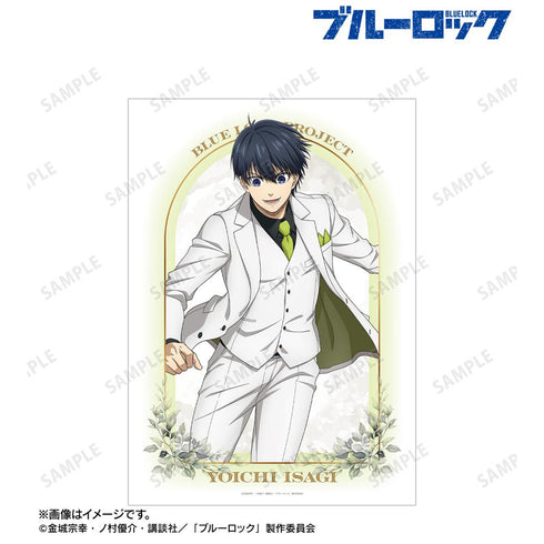 『ブルーロック』描き下ろし 潔 世一 スーツモデルver. 第2弾 A3マット加工ポスター