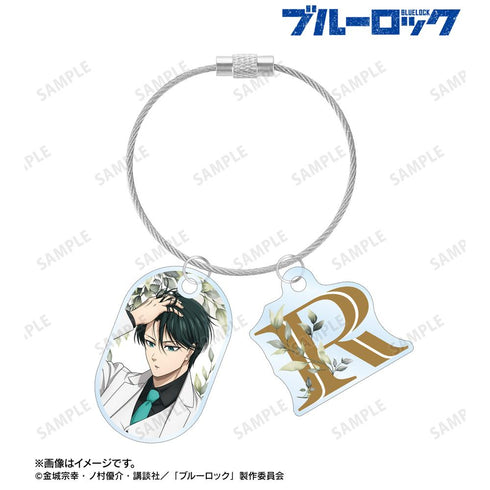 『ブルーロック』描き下ろし 糸師 凛 スーツモデルver. 第2弾 2連ワイヤーアクリルキーホルダー