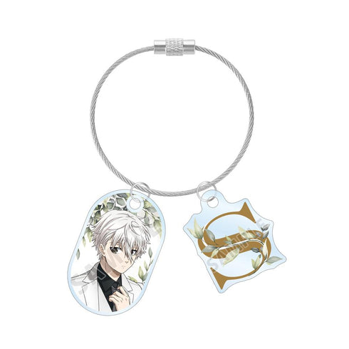 『ブルーロック』描き下ろし 凪 誠士郎 スーツモデルver. 第2弾 2連ワイヤーアクリルキーホルダー