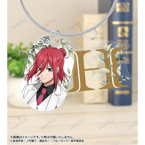 『ブルーロック』描き下ろし 千切 豹馬 スーツモデルver. 第2弾 2連ワイヤーアクリルキーホルダー