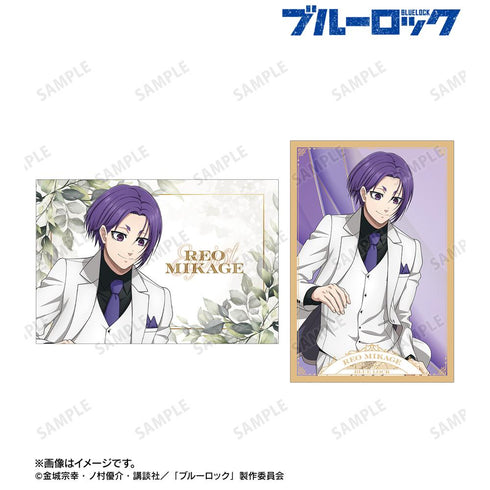 『ブルーロック』描き下ろし 御影 玲王 スーツモデルver. 第2弾 ポストカード2枚セット