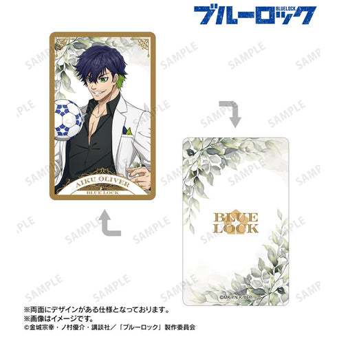 『ブルーロック』描き下ろし オリヴァ・愛空 スーツモデルver. 第2弾 プラスチックカード