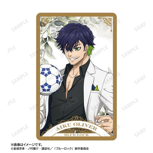 『ブルーロック』描き下ろし オリヴァ・愛空 スーツモデルver. 第2弾 プラスチックカード