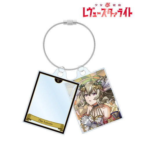 『少女☆歌劇 レヴュースタァライト』西條 クロディーヌ Aure Glass 2連ワイヤーアクリルキーホルダー