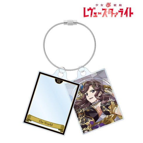 『少女☆歌劇 レヴュースタァライト』天堂 真矢 Aure Glass 2連ワイヤーアクリルキーホルダー