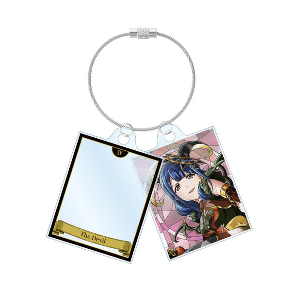 『少女☆歌劇 レヴュースタァライト』花柳 香子 Aure Glass 2連ワイヤーアクリルキーホルダー