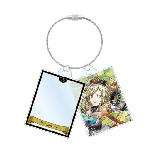 『少女☆歌劇 レヴュースタァライト』夢大路 文 Aure Glass 2連ワイヤーアクリルキーホルダー