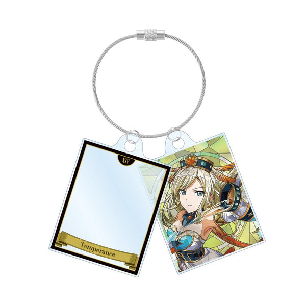 『少女☆歌劇 レヴュースタァライト』夢大路 文 Aure Glass 2連ワイヤーアクリルキーホルダー