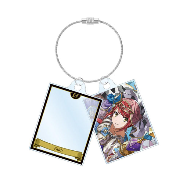 『少女☆歌劇 レヴュースタァライト』叶 美空 Aure Glass 2連ワイヤーアクリルキーホルダー