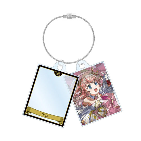 『少女☆歌劇 レヴュースタァライト』野々宮 ララフィン Aure Glass 2連ワイヤーアクリルキーホルダー