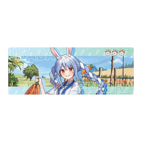 『兎田ぺこら - 声をいっしょに守るぺこ!』マルチデスクマット