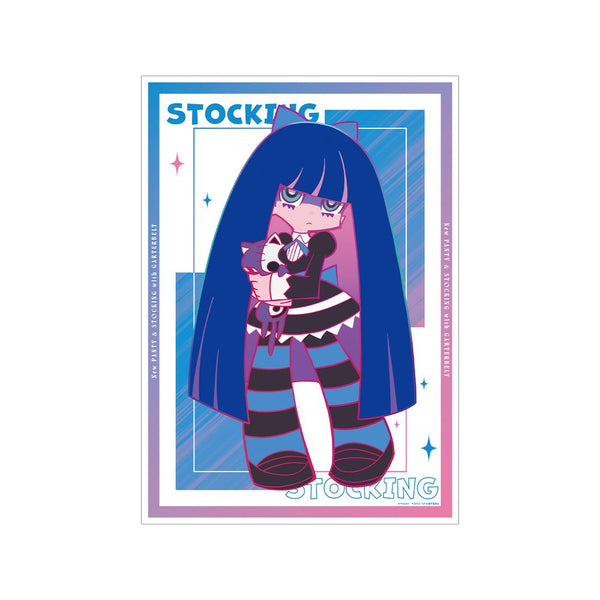 『New PANTY & STOCKING with GARTERBELT』ストッキング Ani-Art clear label A3マット加工ポスター