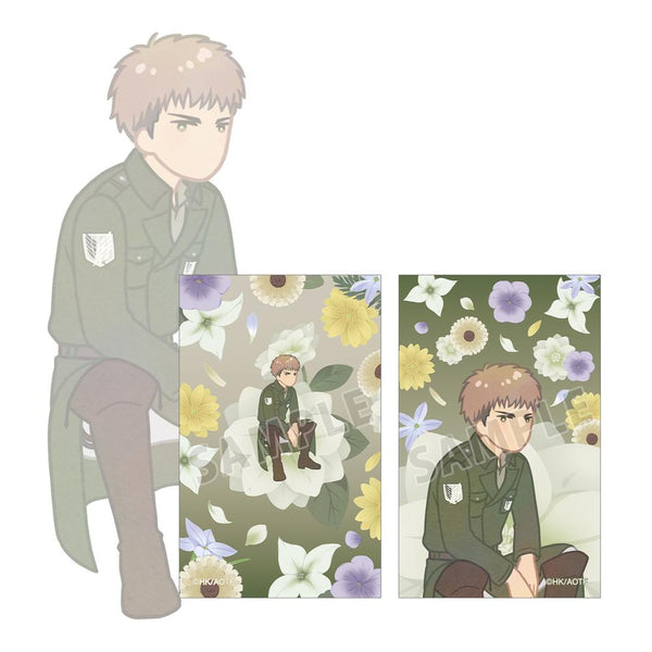 Attack on Titan Jean Botania 4th Series 2-Card Illustration Set
