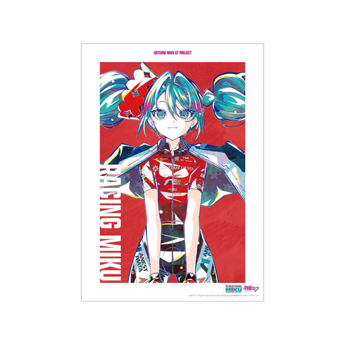 『初音ミク GTプロジェクト』レーシングミク 2025Ver. Ani-Art A3マット加工ポスター ver.C