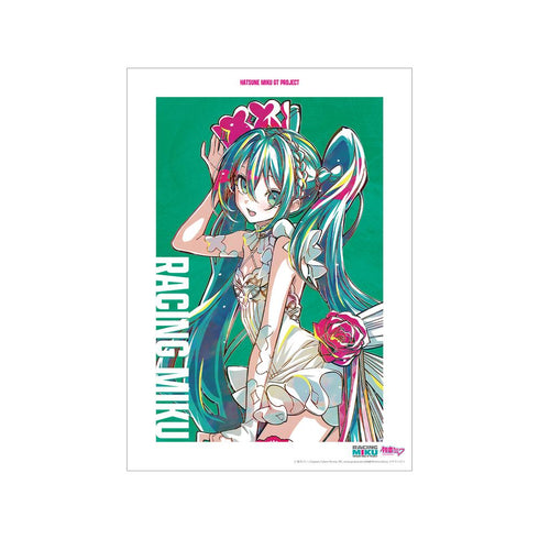 『初音ミク GTプロジェクト』レーシングミク 2025Ver. Ani-Art 第2弾 A3マット加工ポスター ver.B