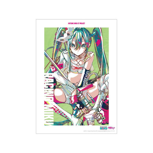 『初音ミク GTプロジェクト』レーシングミク 2025Ver. Ani-Art 第2弾 A3マット加工ポスター ver.C