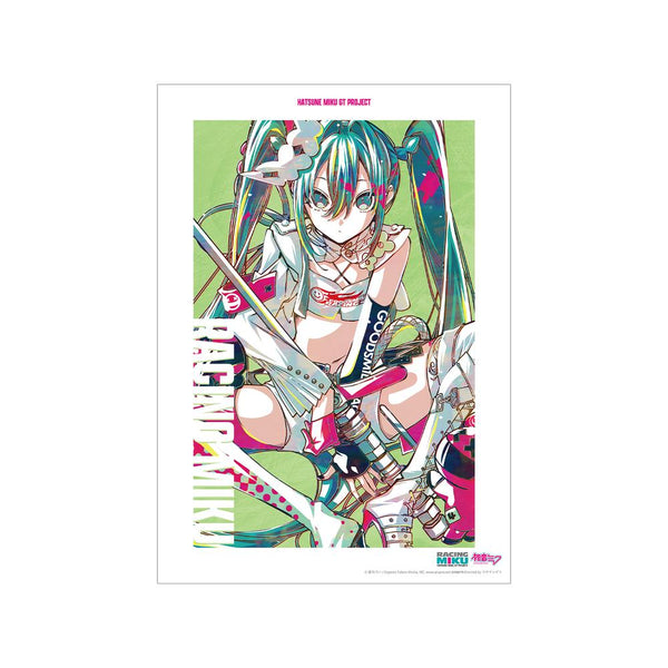 『初音ミク GTプロジェクト』レーシングミク 2025Ver. Ani-Art 第2弾 A3マット加工ポスター ver.C