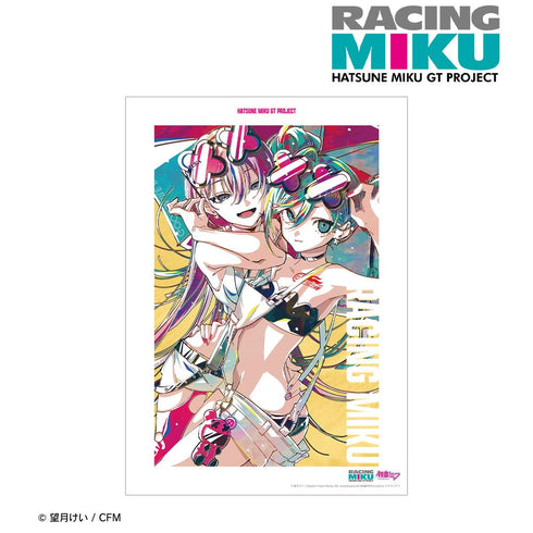 『初音ミク GTプロジェクト』レーシングミク 2025Ver. Ani-Art 第2弾 A3マット加工ポスター ver.E