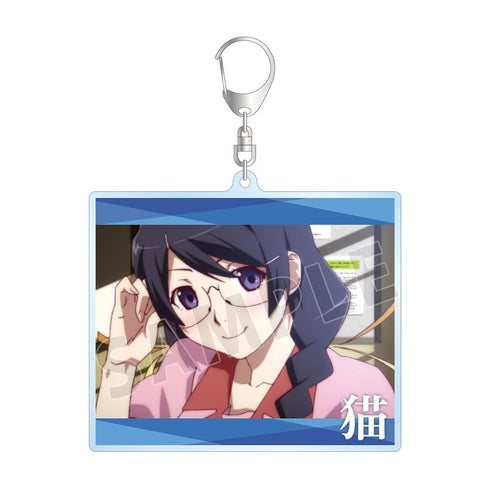Monogatari Series: Hagakure Tsubasa Scene-Printed BIG Acrylic Keyholder