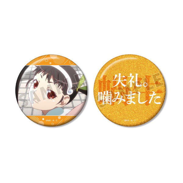 『〈物語〉シリーズ』八九寺真宵 推しゴト 75mm缶バッジ2個セット