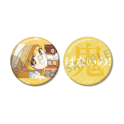 Monogatari Series: Shinobu Oshigoto 75mm Pin Badge 2-Piece Set