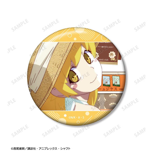 Monogatari Series: Shinobu Oshigoto 75mm Pin Badge 2-Piece Set