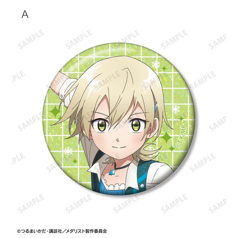 『メダリスト』八木夕凪 ホログラム缶バッジ2個セット