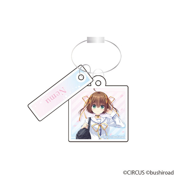 『D.C. Retune ~ダ・カーポ~ リチューン』2連ワイヤーキーホルダー【朝倉音夢】