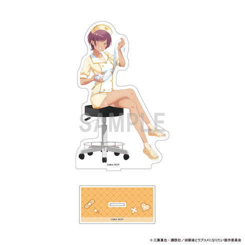『Childhood Friends Don't Make Rom-Coms』BIG Acrylic Stand Hinata Haru Nurse Ver.