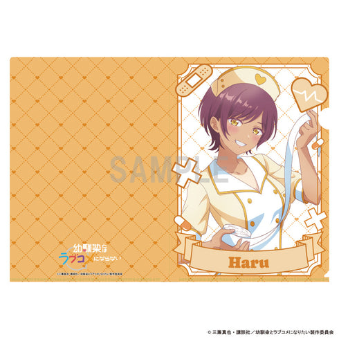 『Childhood Friends Don't Make for Romantic Comedies』 Clear File Hinata Haru Nurse Ver.