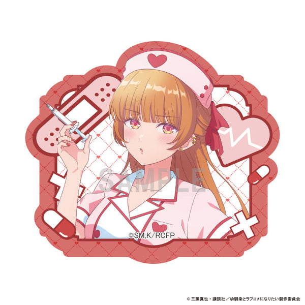 『Childhood Friends Don't Make for Rom-Coms』 Die-Cut Sticker Hibiki Hime Nurse Ver.