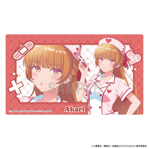 『Childhood Friends Don't Make Rom-Coms』 Rubber Mat Hikari Hibi Nurse Ver.