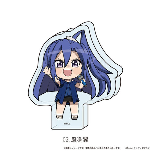 『戦姫絶唱シンフォギアGX』ミニアクリルブロック「戦姫絶唱シンフォギアGX」02/風鳴翼(ライブver.)