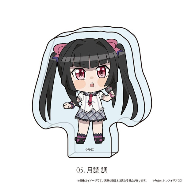 『戦姫絶唱シンフォギアGX』ミニアクリルブロック「戦姫絶唱シンフォギアGX」05/月読調(ライブver.)