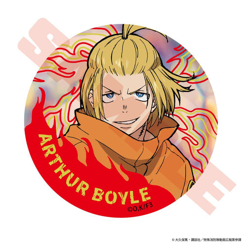 『炎炎ノ消防隊 参ノ章』オーロラトレーディング缶バッジ【BOX】