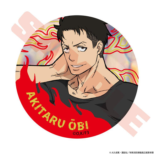 『炎炎ノ消防隊 参ノ章』オーロラトレーディング缶バッジ【BOX】