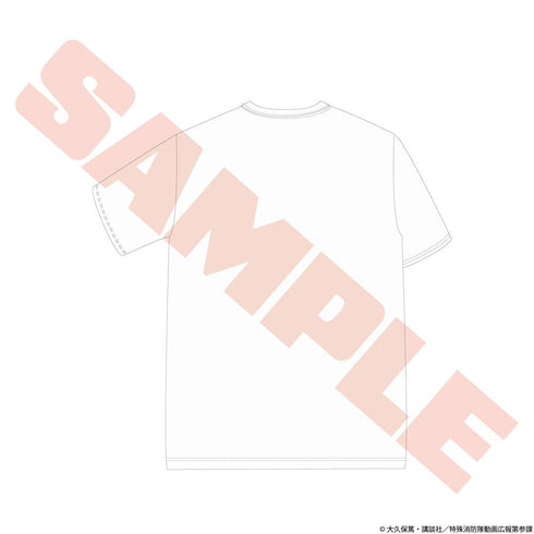 『炎炎ノ消防隊 参ノ章』ピクセルキャラTシャツ ホワイト M